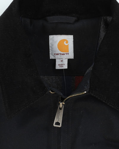 Carhartt Black Workwear Fleece Lined Jacket - M