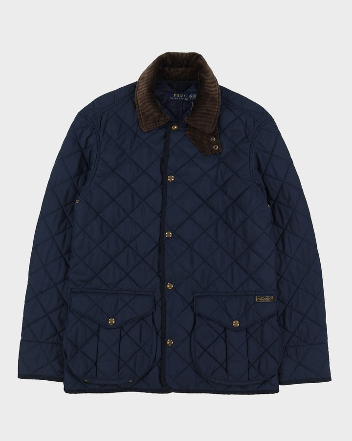 Polo Ralph Lauren Blue Quilted Jacket - S