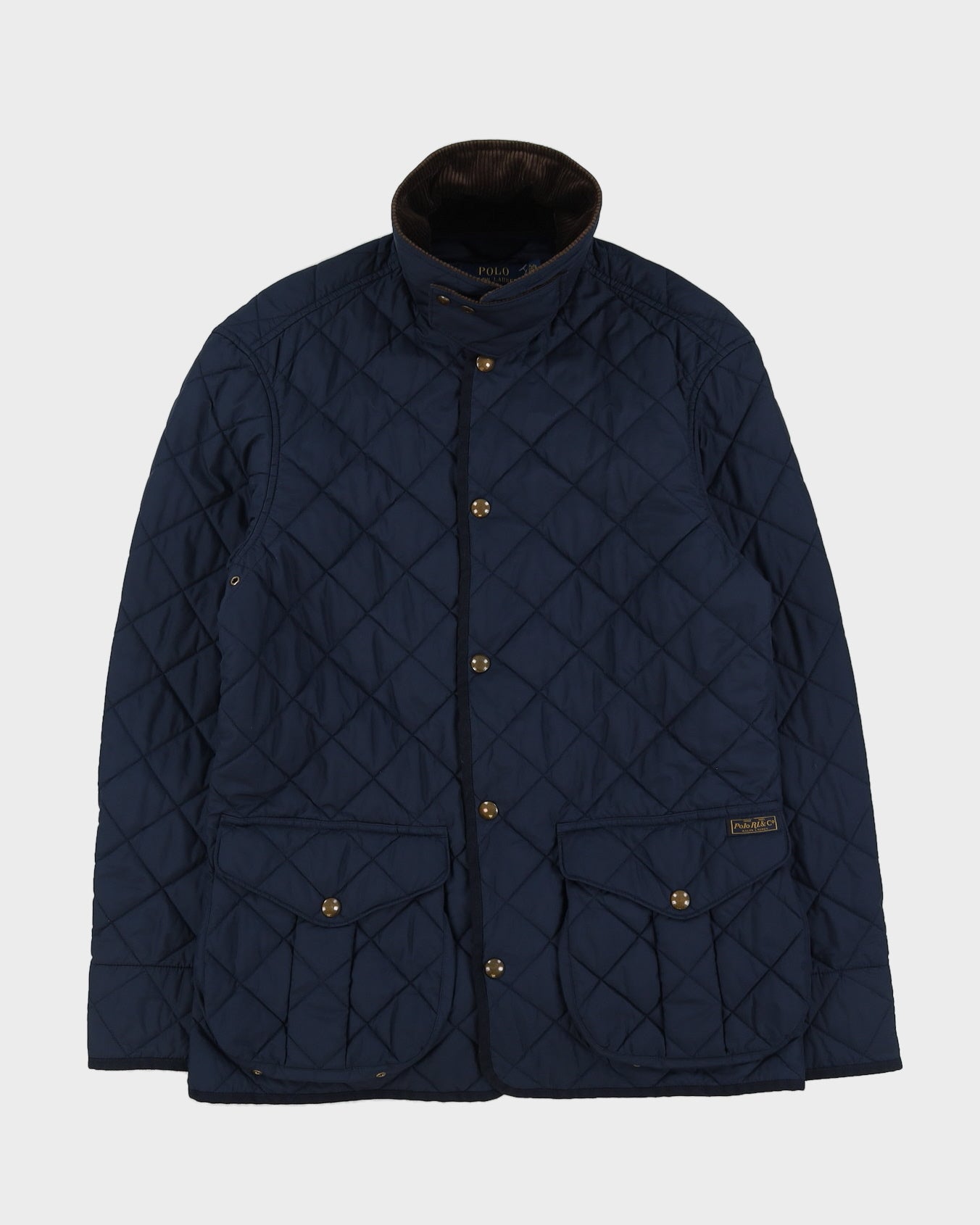Ralph lauren hotsell blue quilted jacket
