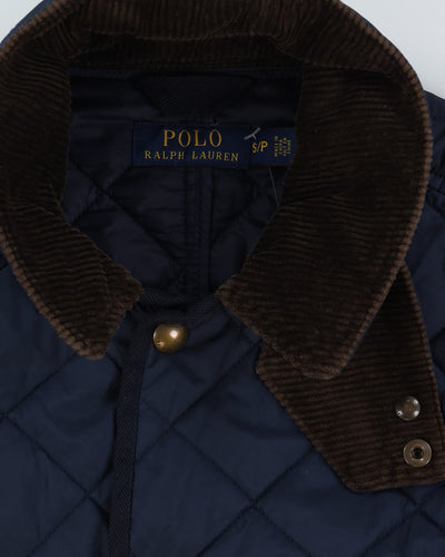 Polo Ralph Lauren Blue Quilted Jacket - S