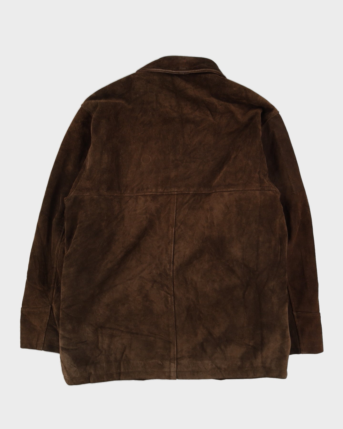 Brown Suede Jacket - L