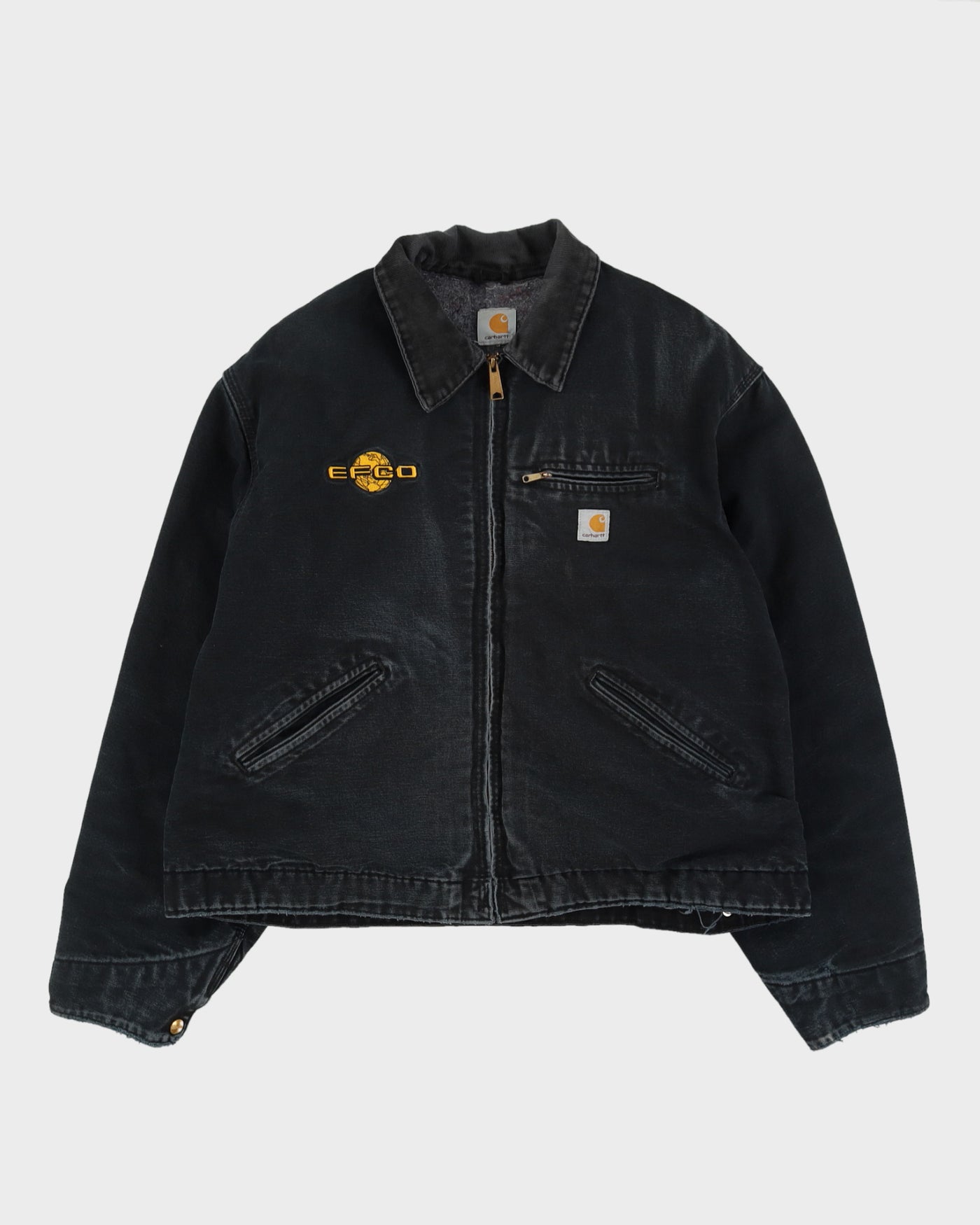 00s Carhartt Black Workwear Jacket - XXL