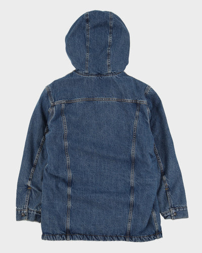 Levi's Big E Repro Fleece Lined Hooded Denim Jacket - M