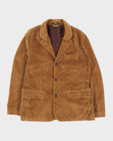 L.L. Bean Brown Cord Blazer Jacket - L