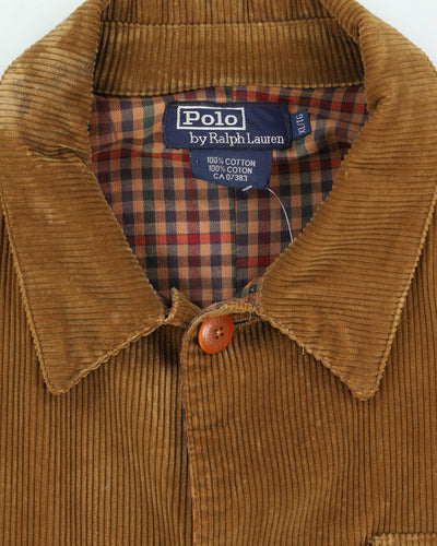 Polo Ralph Lauren Brown Cord Jacket - XXL