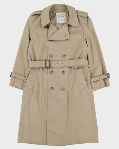London Fog Beige Belted Rain Mac- M