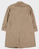 Aquascutum Khaki Beige Rain Mac- L