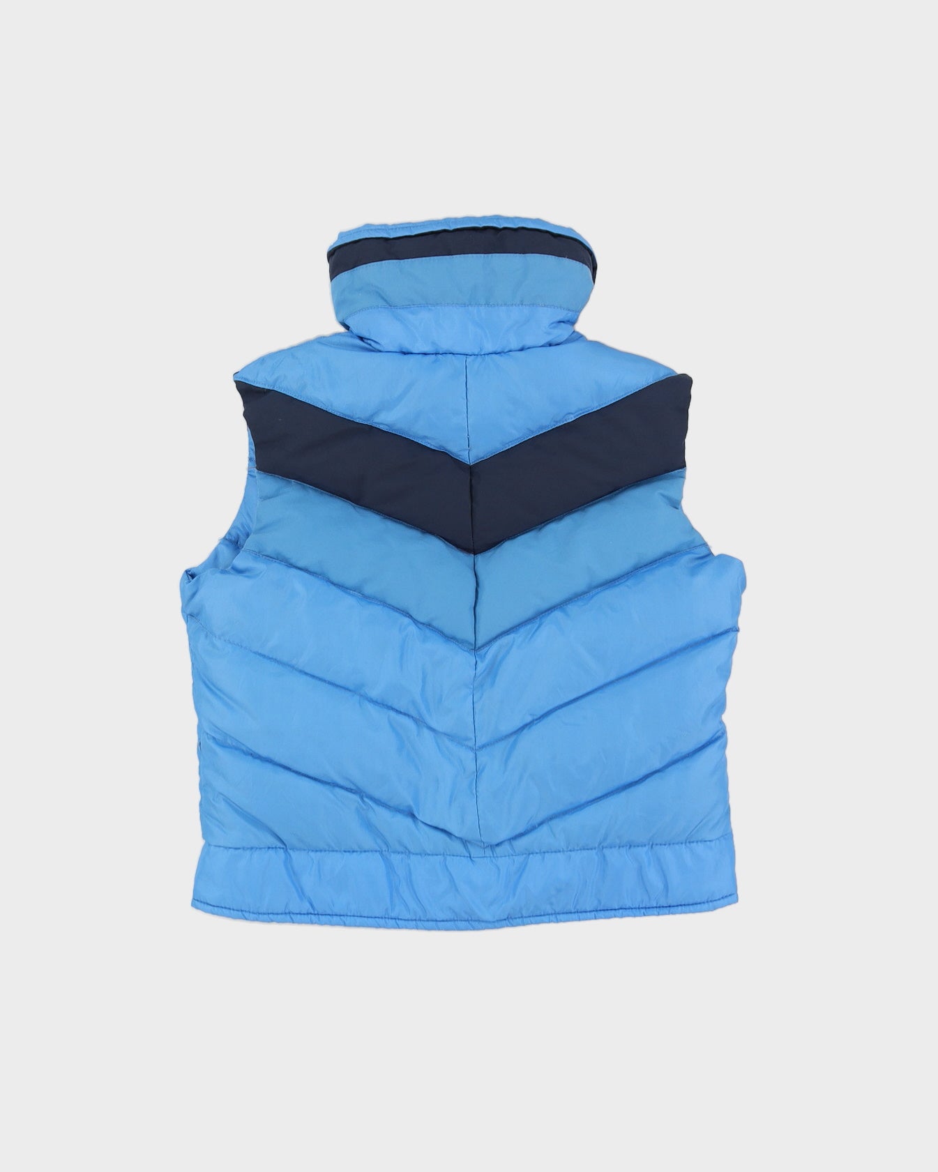 Vintage 70s Pioneer Blue Puffer Jacket - S