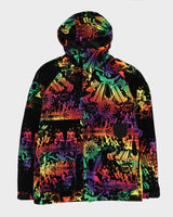 00s Burton Black Psychedelic Ski Jacket - L