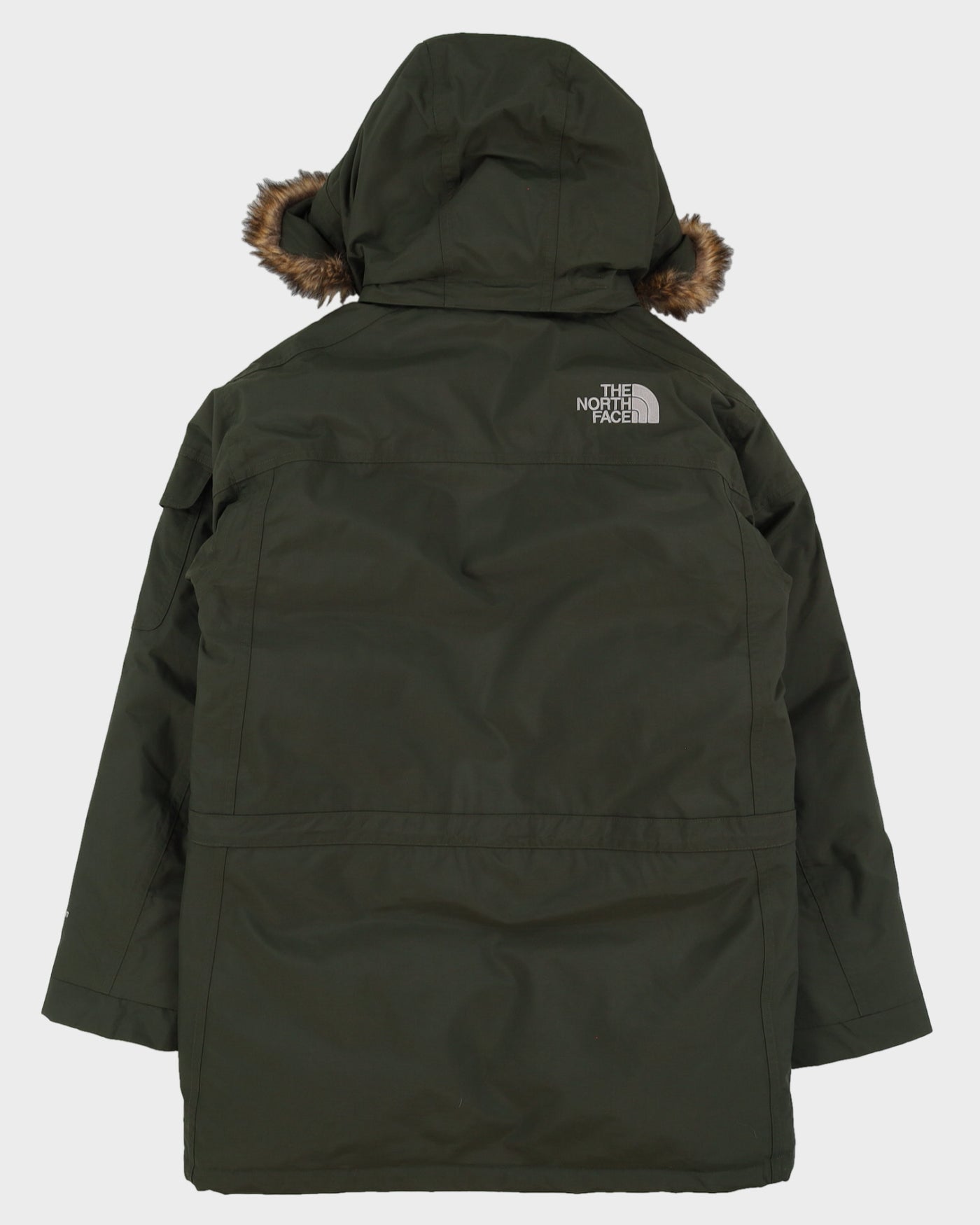 The North Face HyVent Green Hooded Puffer Jacket - S