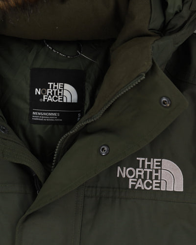 The North Face HyVent Green Hooded Puffer Jacket - S