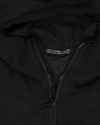 Arc'teryx Black Lightweight Windbreaker - L