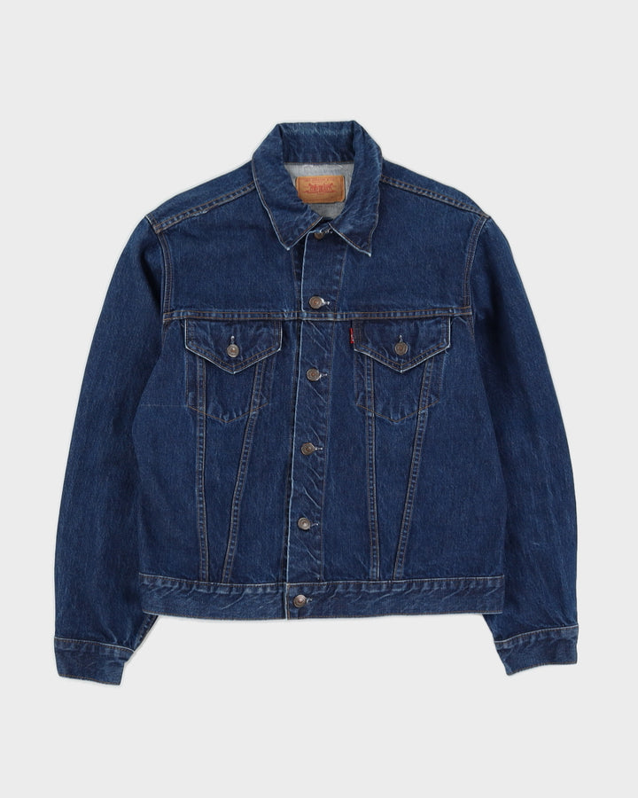 Vintage 70s Levi's Big E Made In Macau Blue Denim Jacket - M