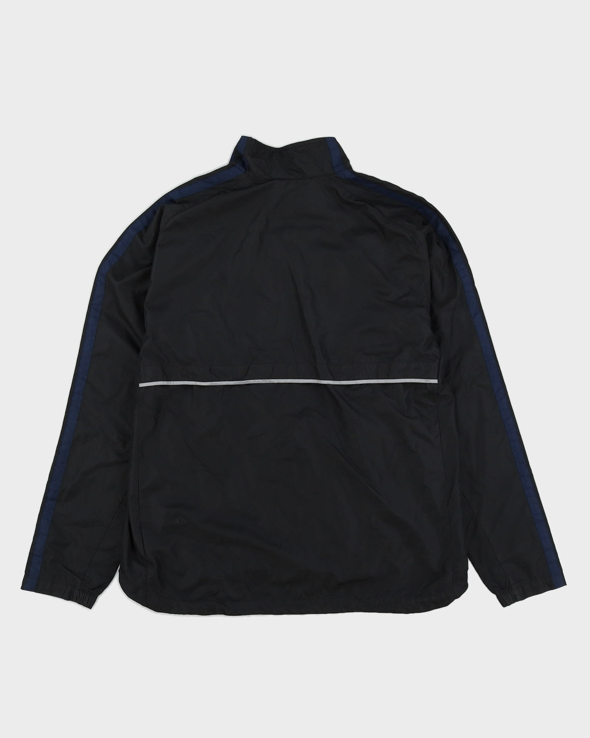 00s Y2K Nike Black Track Jacket - M