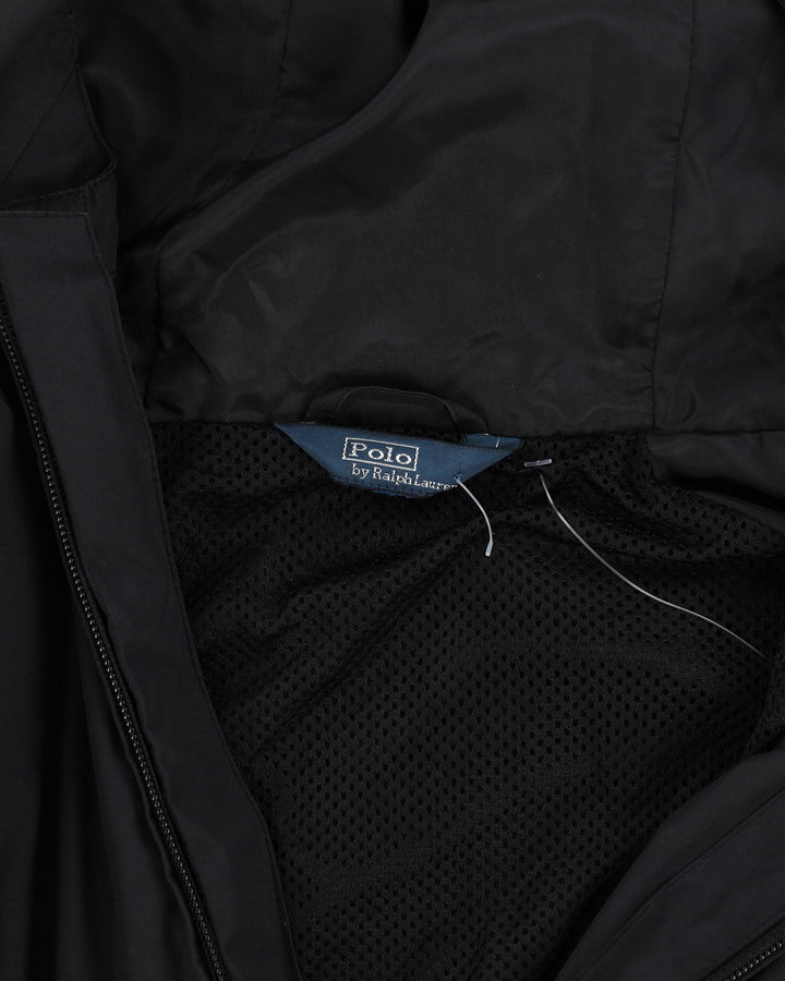 00s Y2K Ralph Lauren Polo Sport Black Jacket - M