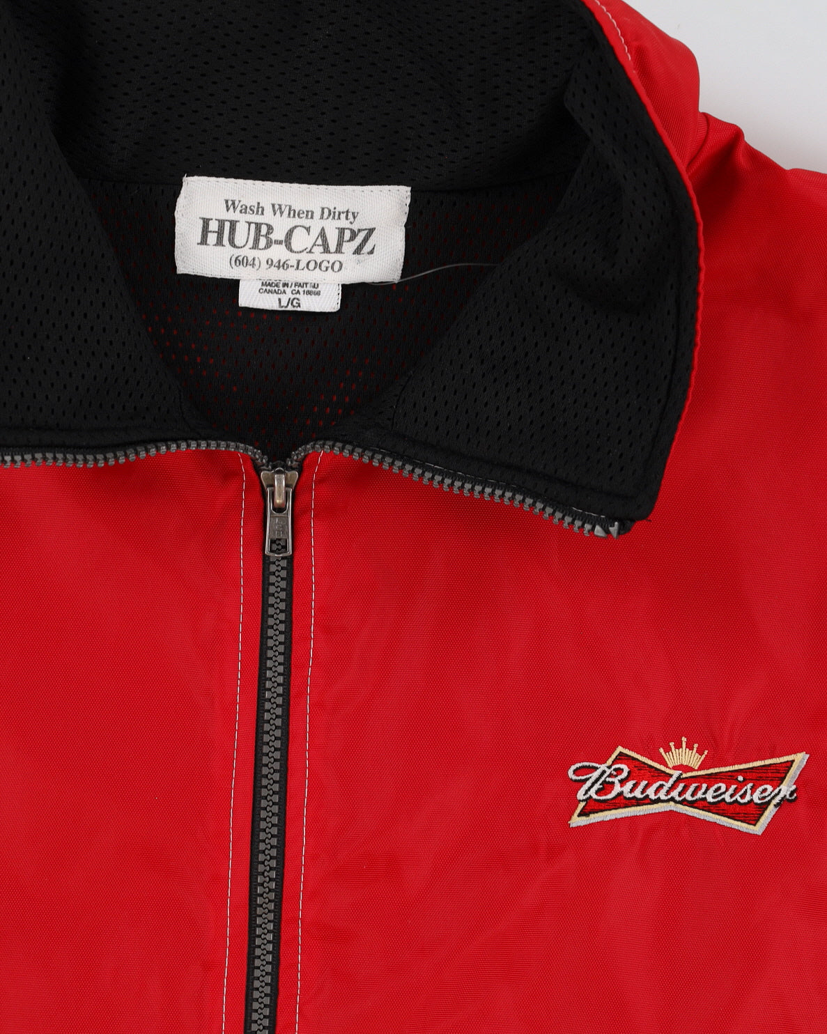 NFL Budweiser Red Jacket - L