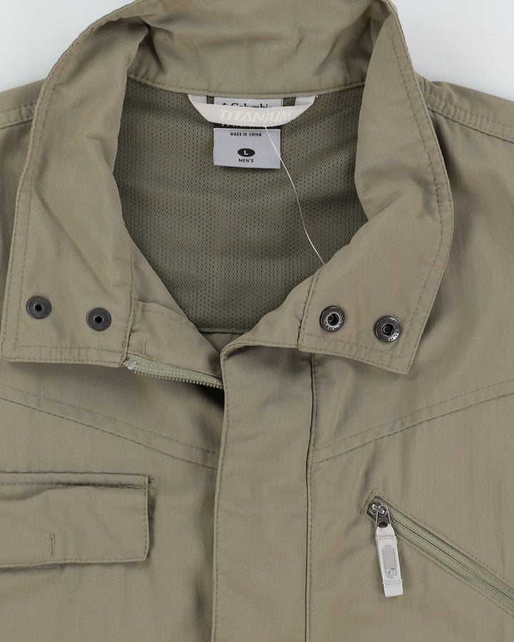 Columbia Beige Utility Gilet - L