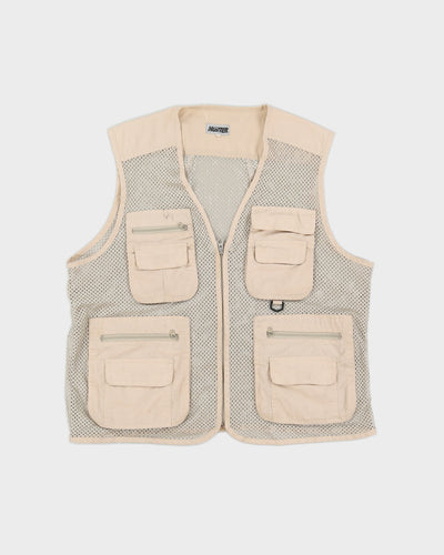 Hunter Cream Utility Gilet - M