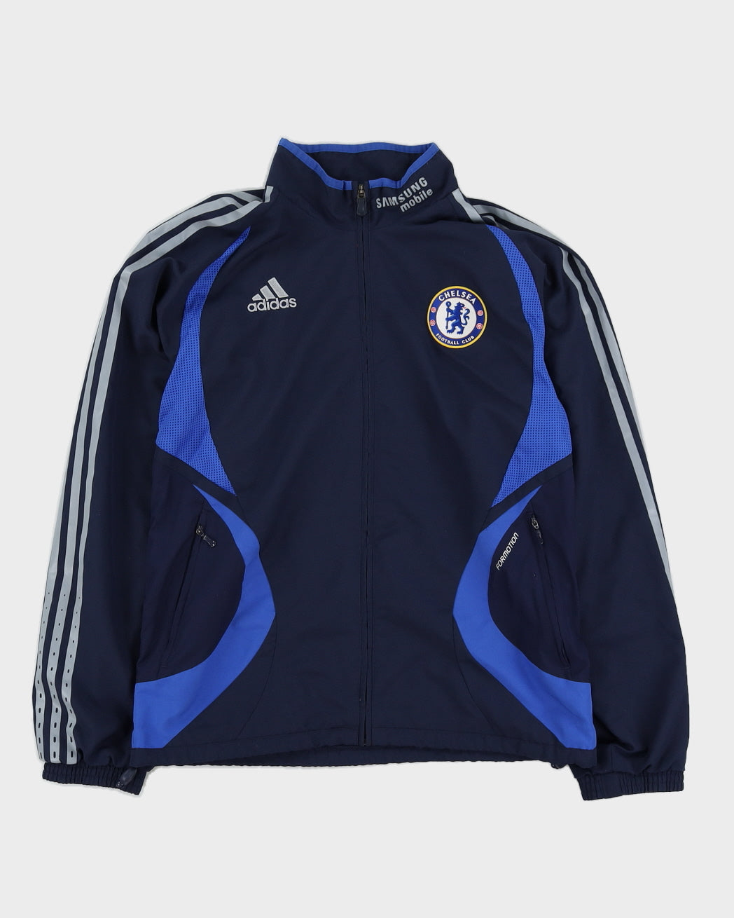 2006 Adidas Chelsea FC Blue Track Jacket - M