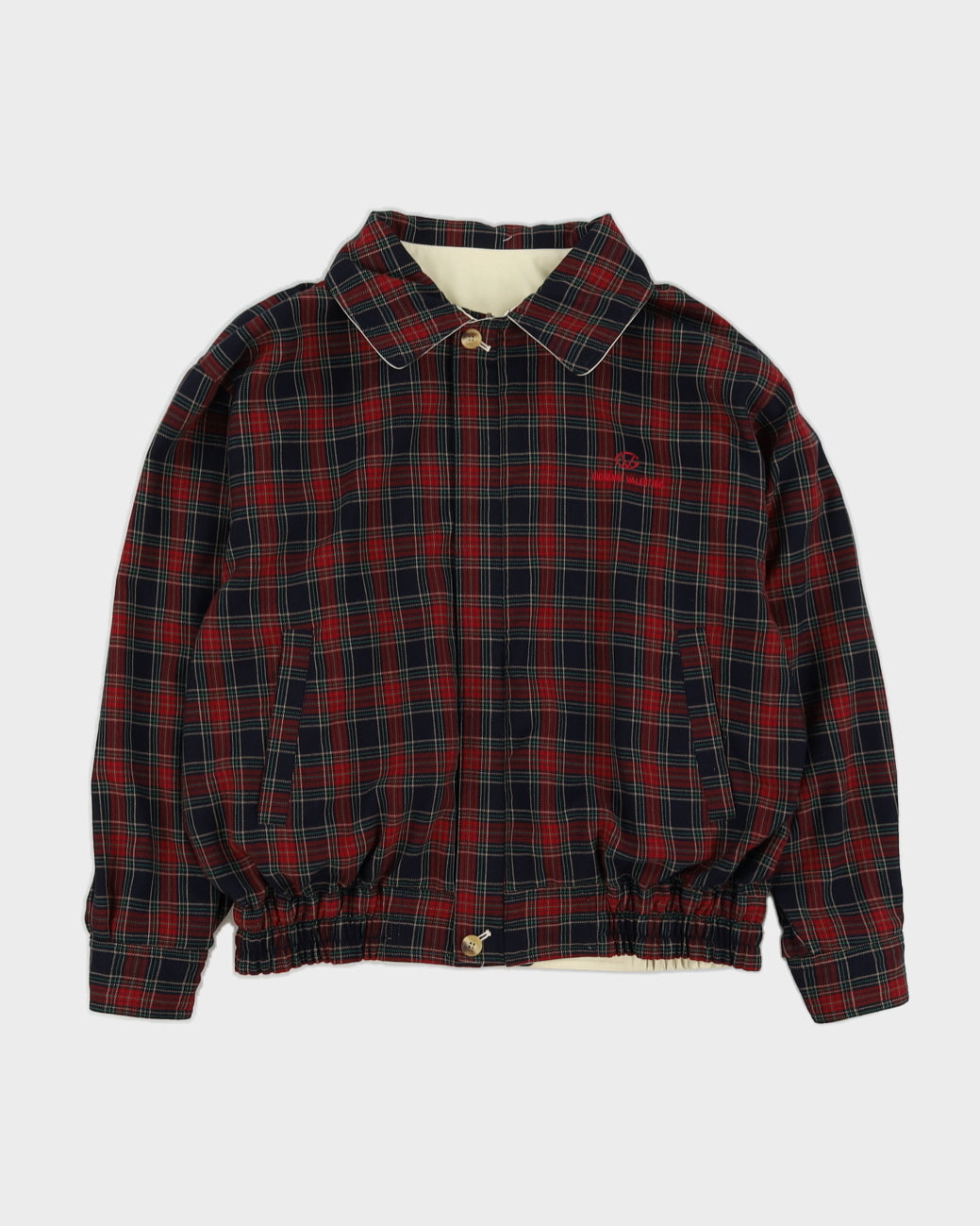 Vintage 90s Gianni Valentino Reversible Harrington Jacket - L