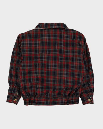 Vintage 90s Gianni Valentino Reversible Harrington Jacket - L