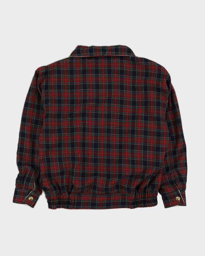 Vintage 90s Gianni Valentino Reversible Harrington Jacket - L