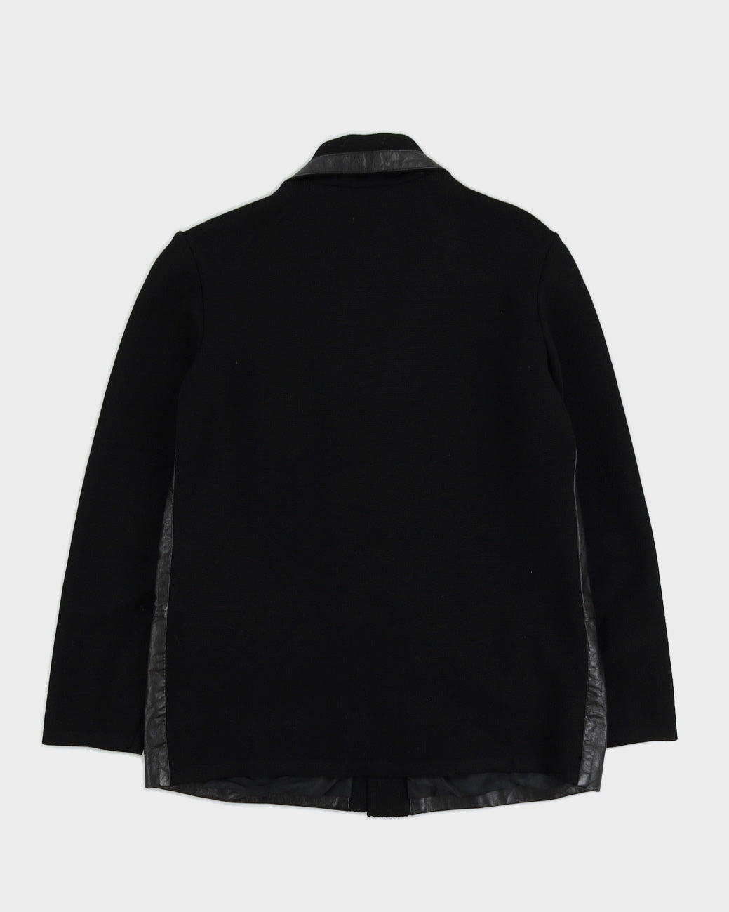 Vintage 90s Leather Blazer - S