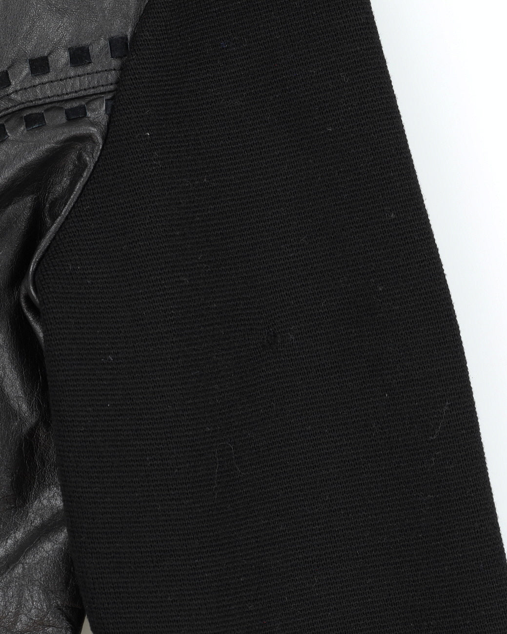 Vintage 90s Leather Blazer - S