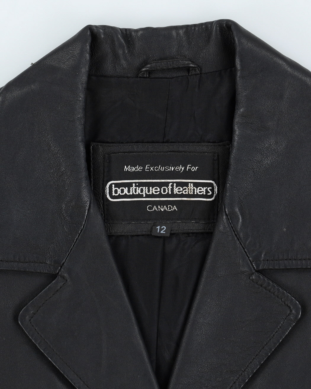 Vintage 90s Cosa Nova Leather Jacket - L