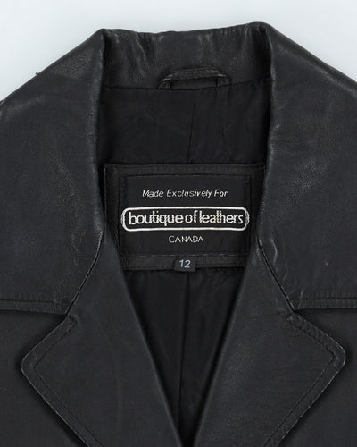Vintage 90s Cosa Nova Leather Jacket - L