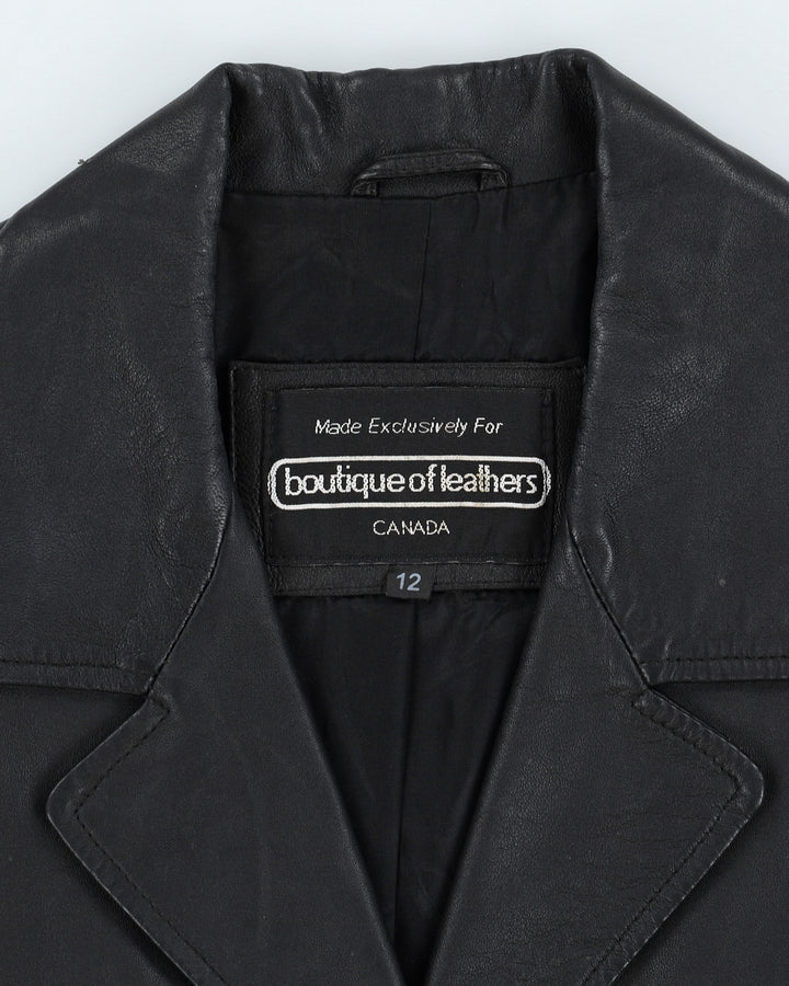 Vintage 90s Cosa Nova Leather Jacket - L