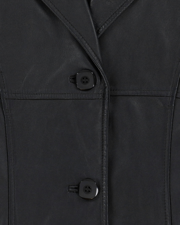 Vintage 90s Cosa Nova Leather Jacket - L