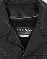 Vintage 90s Cosa Nova Leather Jacket - L