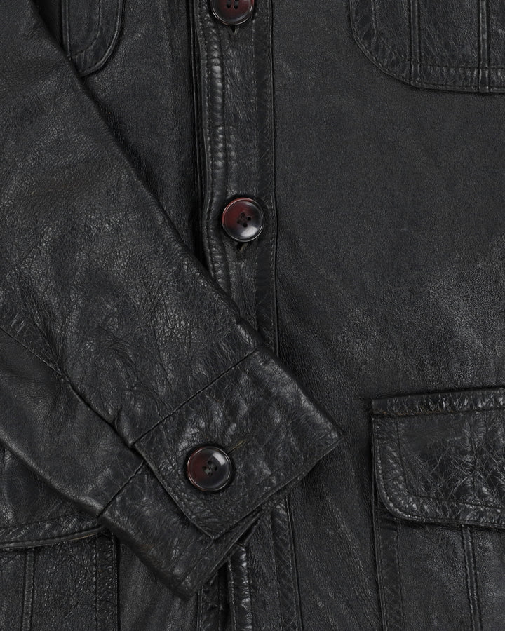 Vintage 90s Cosa Nova Leather Jacket - L