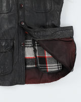 Vintage 90s Cosa Nova Leather Jacket - L