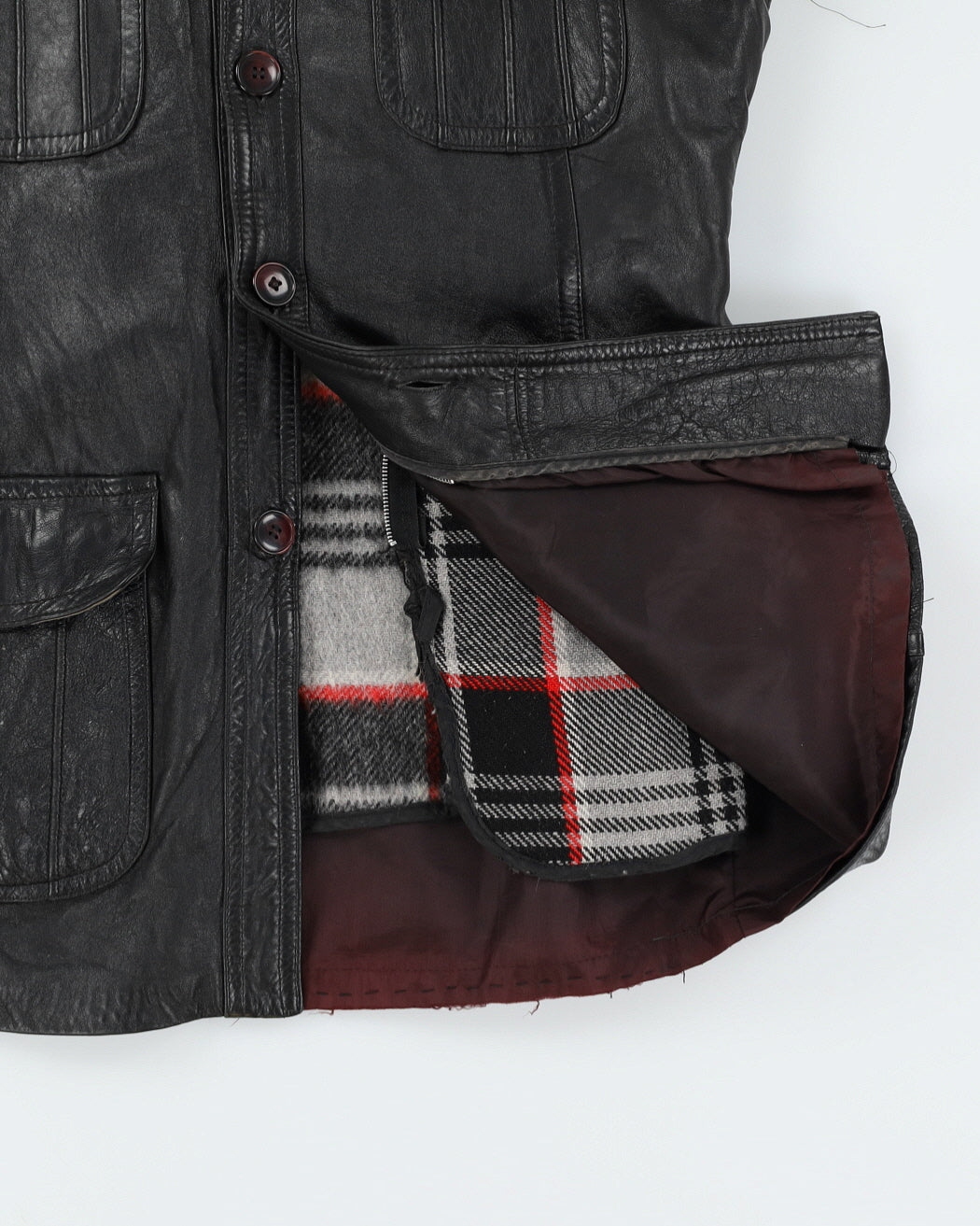 Vintage 90s Cosa Nova Leather Jacket - L