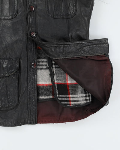 Vintage 90s Cosa Nova Leather Jacket - L