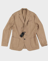 Emporio Armani Fitted Linen Blazer - M