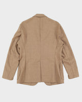 Emporio Armani Fitted Linen Blazer - M