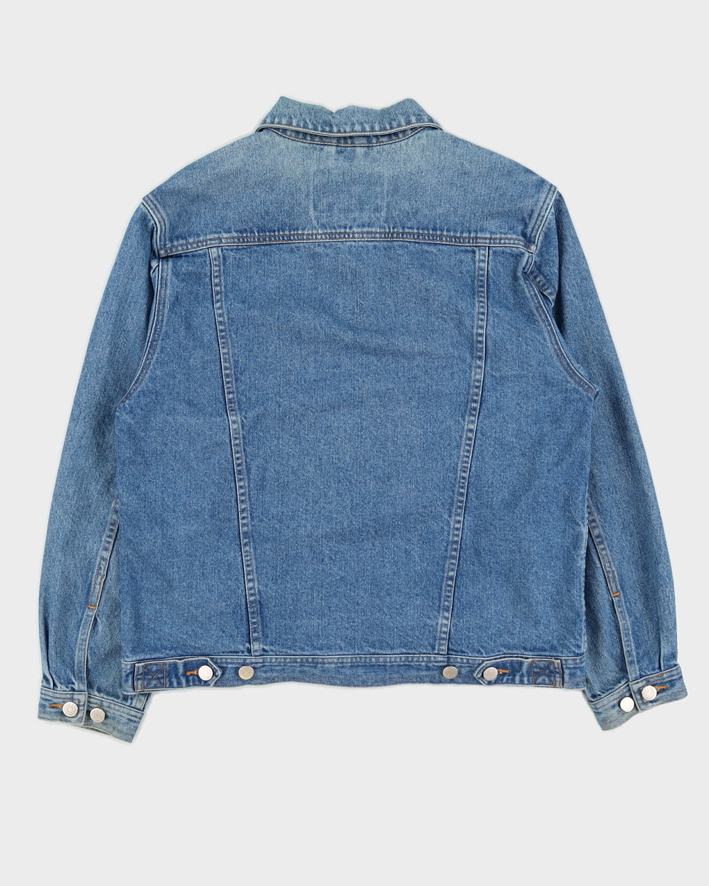Vintage 90s Eddie Bauer Mid Wash Denim Jacket - M – Rokit