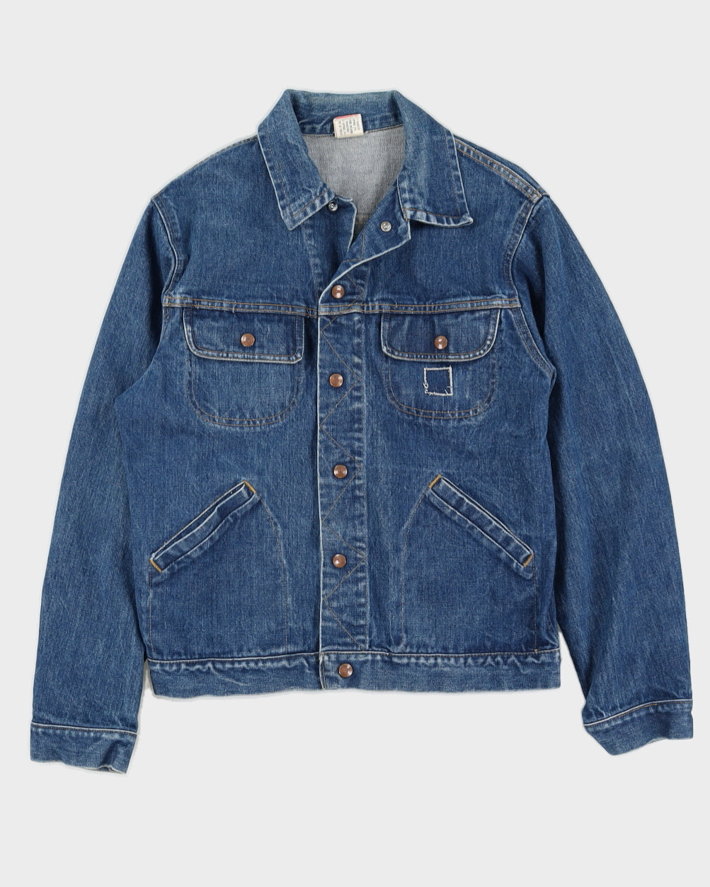 Vintage 60s GWG Mid Wash Denim Jacket - M