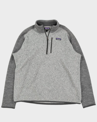 Patagonia Grey Quarter Zip Fleece - XL
