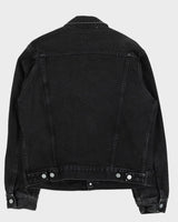 Vintage 90s Calvin Klein Black Denim Jacket - M