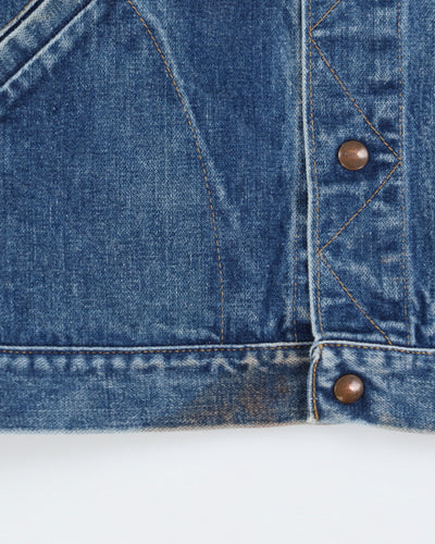 Vintage 80s GWG Blue Denim Jacket - L