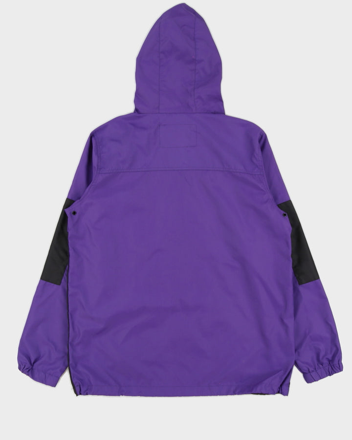 Gnarly Purple & Black Windbreaker - S