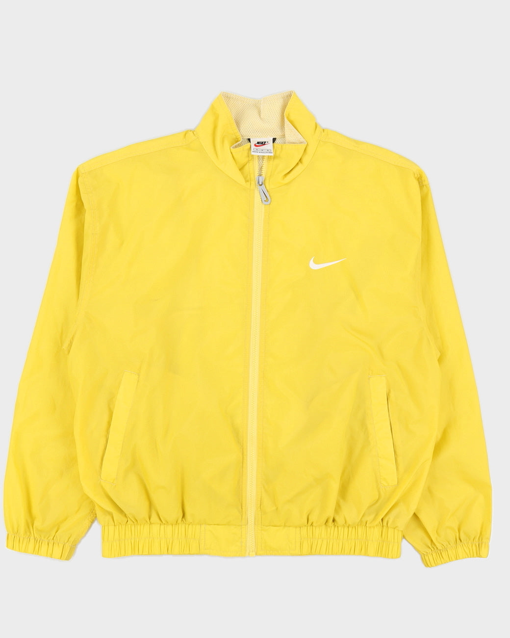 Vintage 90s Nike Yellow Shell Jacket - M