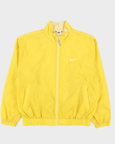 Vintage 90s Nike Yellow Shell Jacket - M