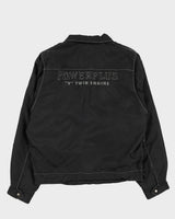 Vintage 80s Indian Motorcycle Black Jacket - M