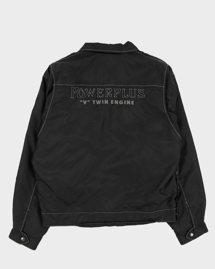Vintage 80s Indian Motorcycle Black Jacket - M