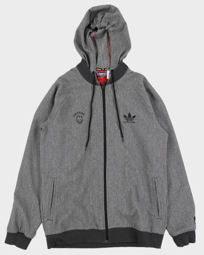 Adidas Skateboarding x Spitfire Grey Hoody - M